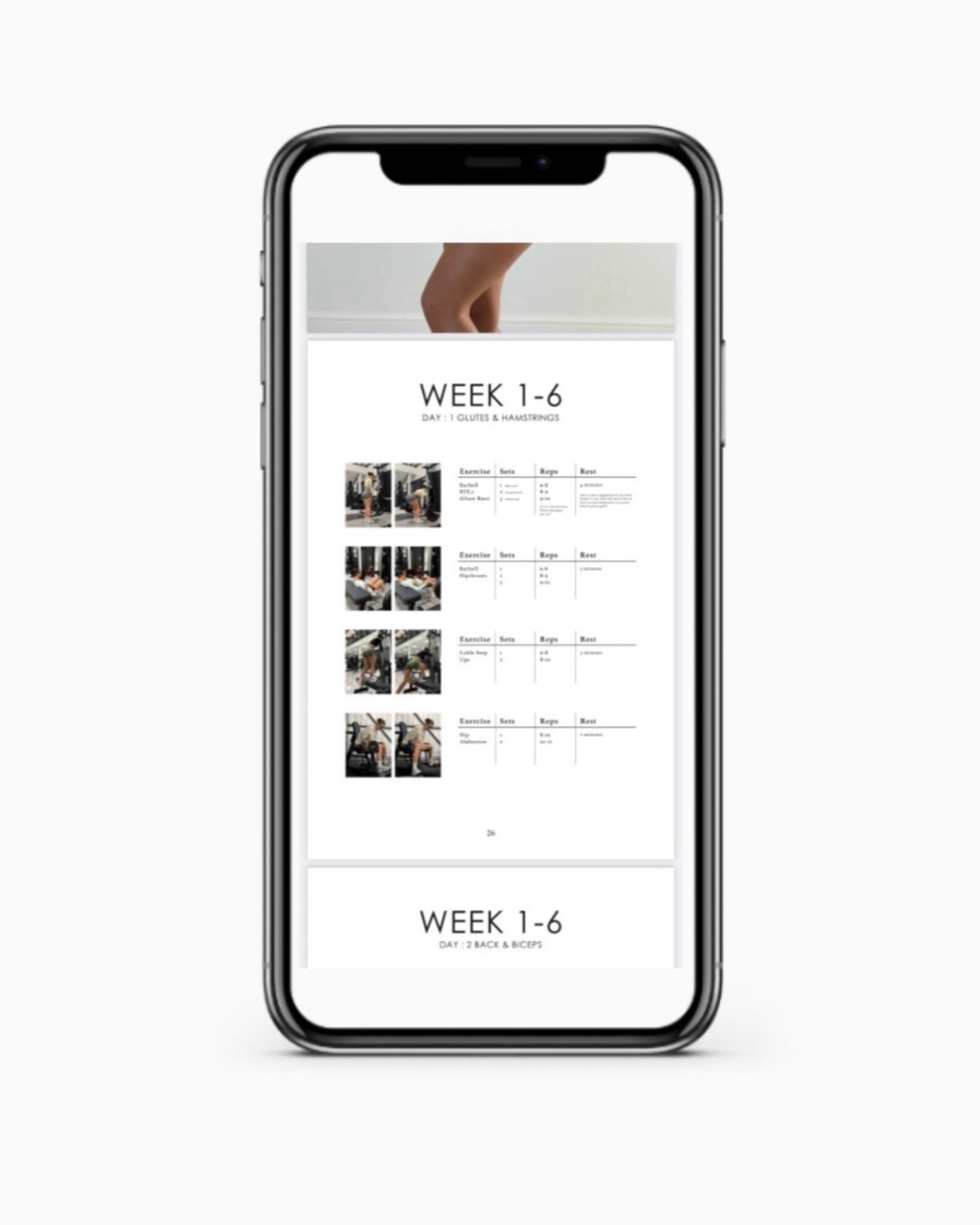 My 12-Week Hourglass Workout Program + Meal Ideas